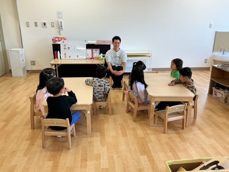 3.4歳児「お当番って楽しいな！」